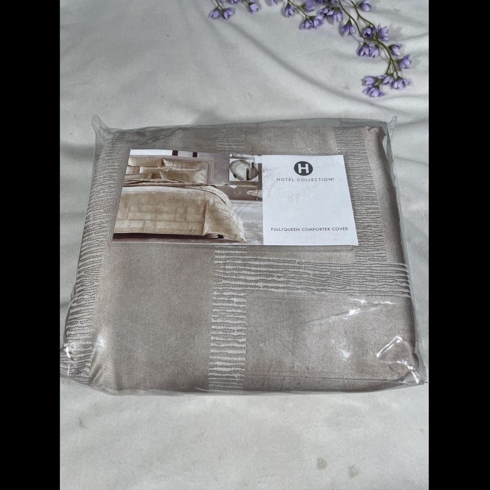 NIB Hotel Collection Burnish Duvet Cover ONLY [‎ Full/Queen ]